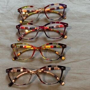 Moda Women's Multicolor Glasses Set